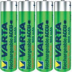 [BAT-AAAOPLB] Varta AAA Rechargeable Accu Batteries Nimh 800 Mah