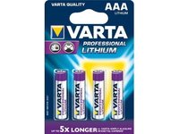 [BAT-AAALITHIUM] Varta Professional Lithium AAA  6103301404