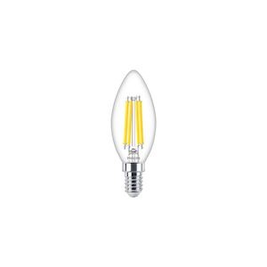 [242487] Philips MASTER Value LEDcandle E14 Filament Helder 3.4W 470lm - 927 | Beste Kleurweergave - Dimbaar – Vervangt 40W