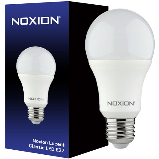 [241942] Noxion Lucent Classic LED E27 Peer Mat 9.5W 1055lm - 830 Warm Wit | Vervangt 75W Garantie: 2 jaar 
